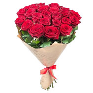 Beautiful bouquet in paper