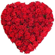 Heart of 101 roses