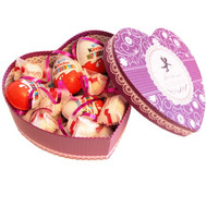 Heart of Kinder and Raffaello