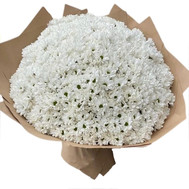 Huge bouquet of chrysanthemums