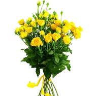 Bouquet of bush roses