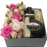 Flowers with Sheridan's liqueur