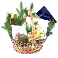 Elite basket of sweets for the New Year