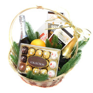 Elite Christmas basket