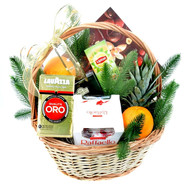 The basket is New Year's gift