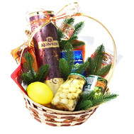 Christmas gift basket for men