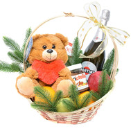 Gift basket for New Year