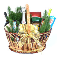 New Year's gift basket