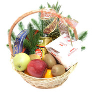 Gift basket in the new year