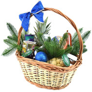 Grocery gift basket for the New Year