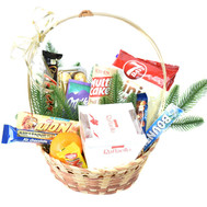 Sweet basket for the New Year