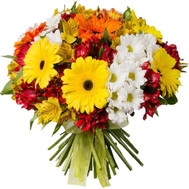 Large bouquet mix with gerberas