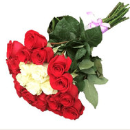 Wonderful bouquet of imported roses