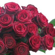 Red roses per piece