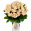 Bouquet of cream roses