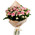 A beautiful bouquet of bush and ordinary roses