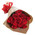 Fashion bouquet of red roses