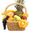 Excellent fruit basket