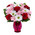 Maids bouquet of roses, alstromeries and chrysanthemums