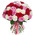 Charming bouquet of 51 roses