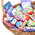 Basket with chocolate and Kinders 3