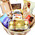 Sweet basket for children
