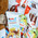 Basket with sweets Kinder 4