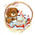 Basket with Sweets Kinder