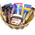 Basket with nutella and chocolate bars