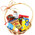 A small basket of food