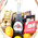 Gift basket with imported chocolate