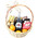 Gift basket with imported chocolate