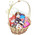 Gift basket with candy and tea