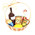 Gift basket with products