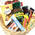 Gift basket with sweets and coffee 2