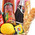 Festive basket of champagne products 2