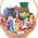 Sweet basket as a gift 2