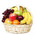 Fruit basket for a gift