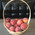 Delicious peaches in a basket 1