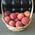 Delicious peaches in a basket 2