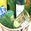 New Year's basket with wine 1