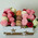 Mini box with roses and pastries 1