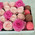 Small box with macaroons and roses 5