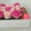 Small box with macaroons and roses 6