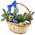 Grocery gift basket for the New Year
