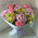 Bouquet with pink flowers and orchids 2