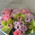 Bouquet with pink flowers and orchids 3