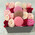 Mini box with roses and pastries 11