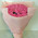 Chic bouquet of pink roses 1