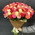 Bright bouquet of 101 multi-colored roses 4